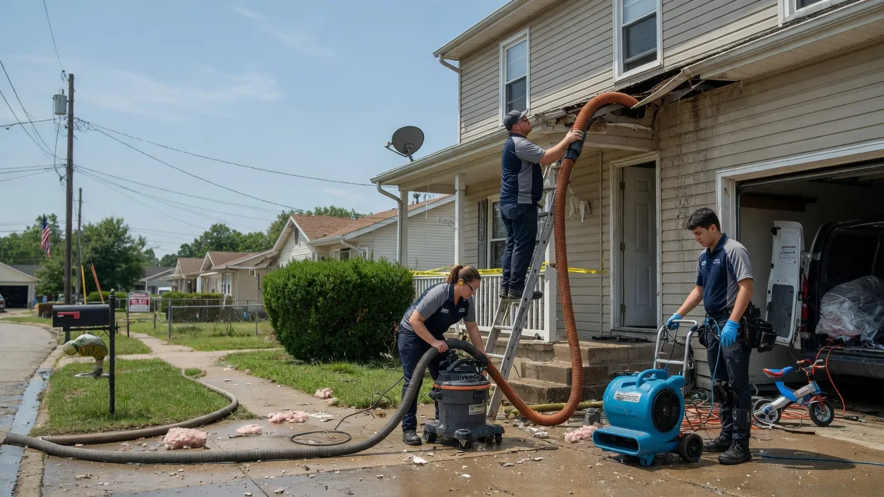 Water Damage Restoration in Tipp City, OH near me